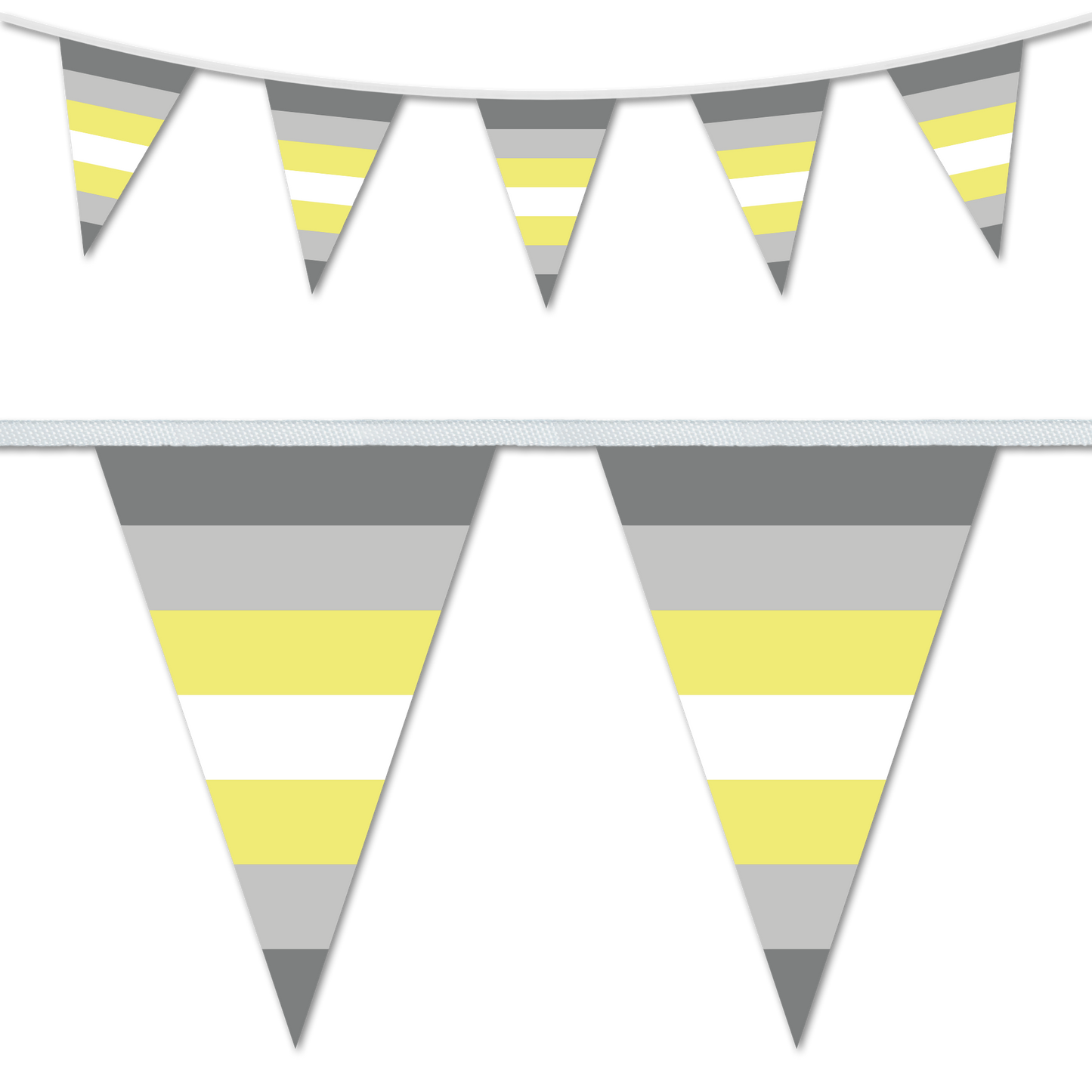 Demigender Pride Triangular Bunting