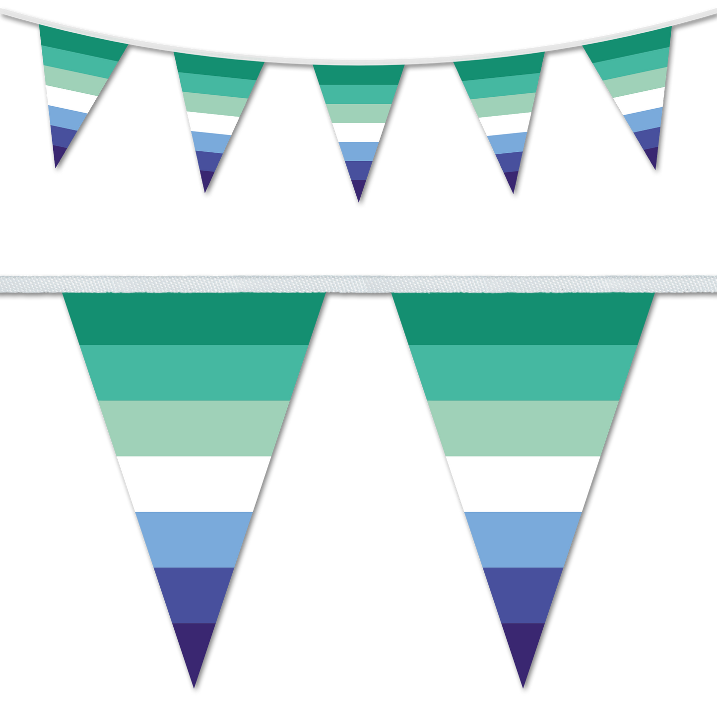 Trans Inclusive Gay Mens Pride Triangular Bunting