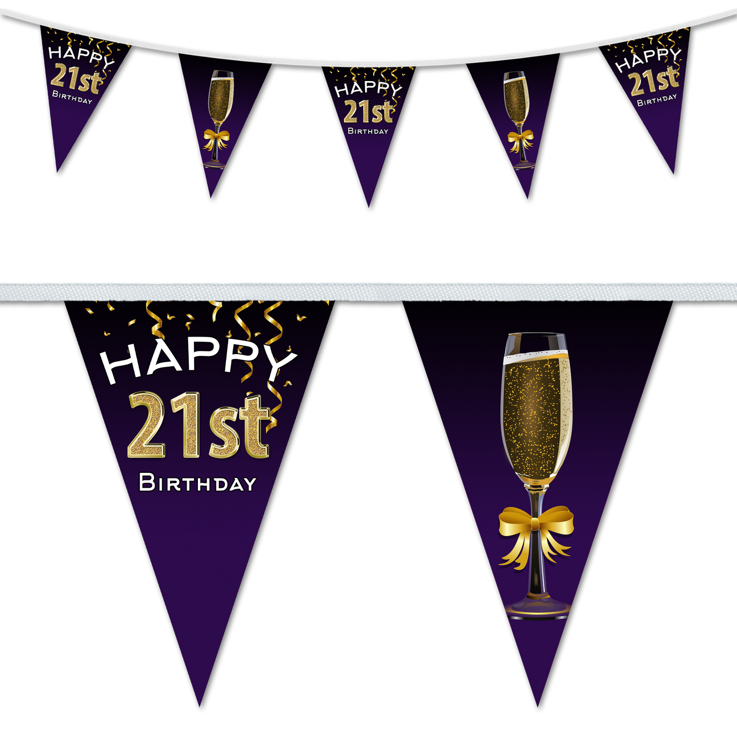 Birthday Party Bunting, Party Decorations