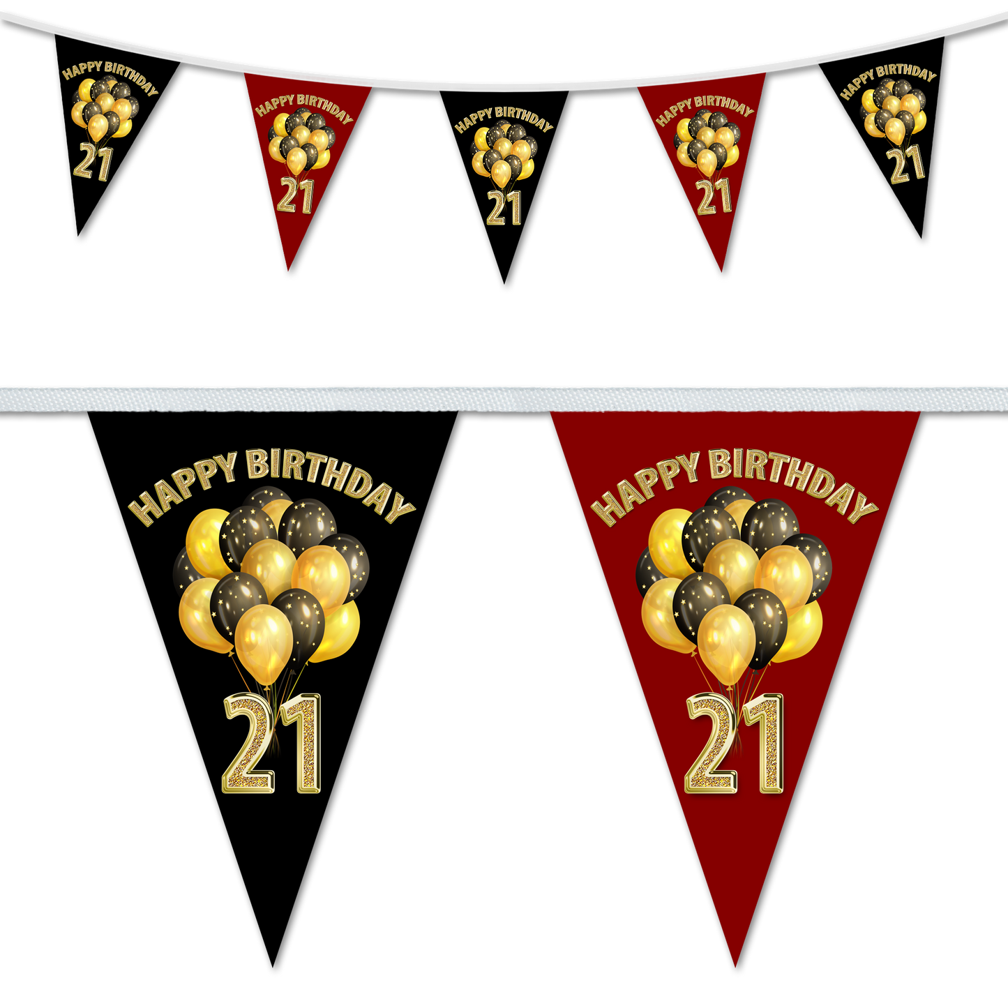 Birthday Party Bunting, Party Decorations