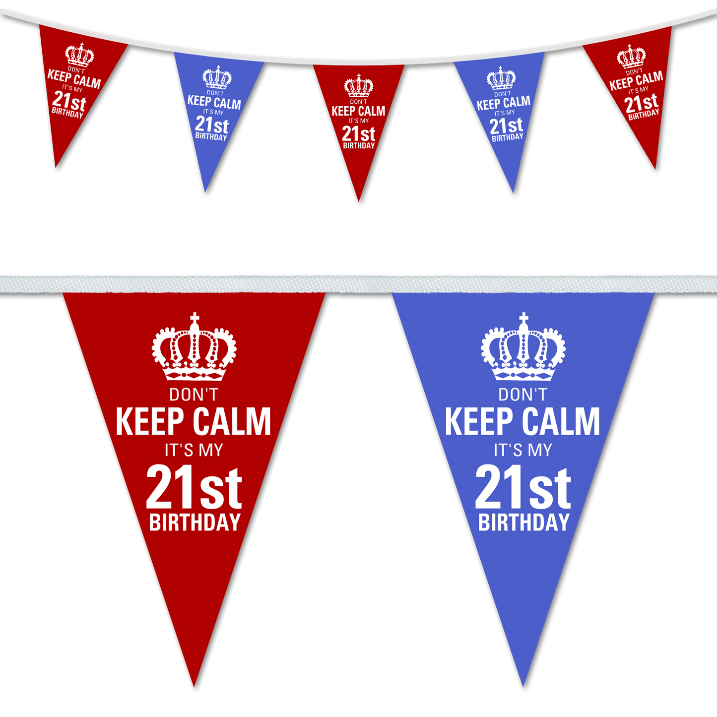 Birthday Party Bunting, Party Decorations