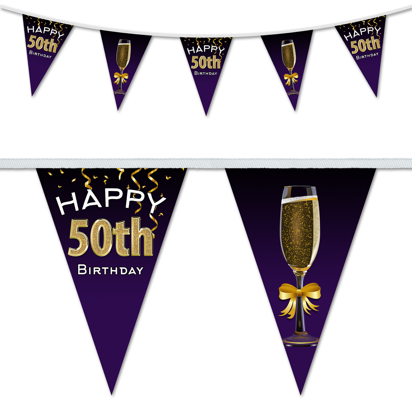 Birthday Party Bunting, Party Decorations