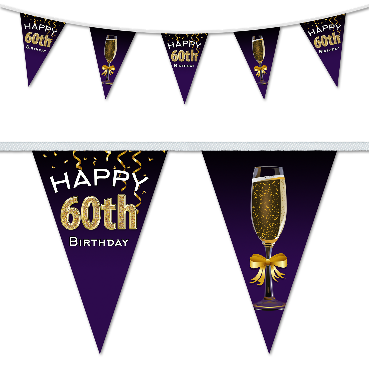 Birthday Party Bunting, Party Decorations