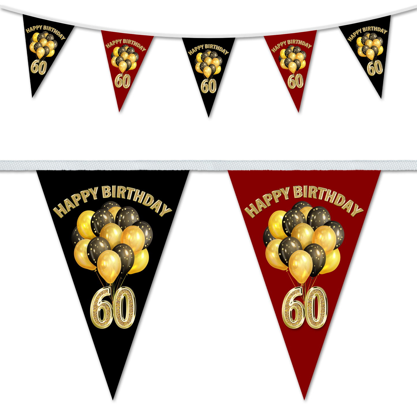 Birthday Party Bunting, Party Decorations