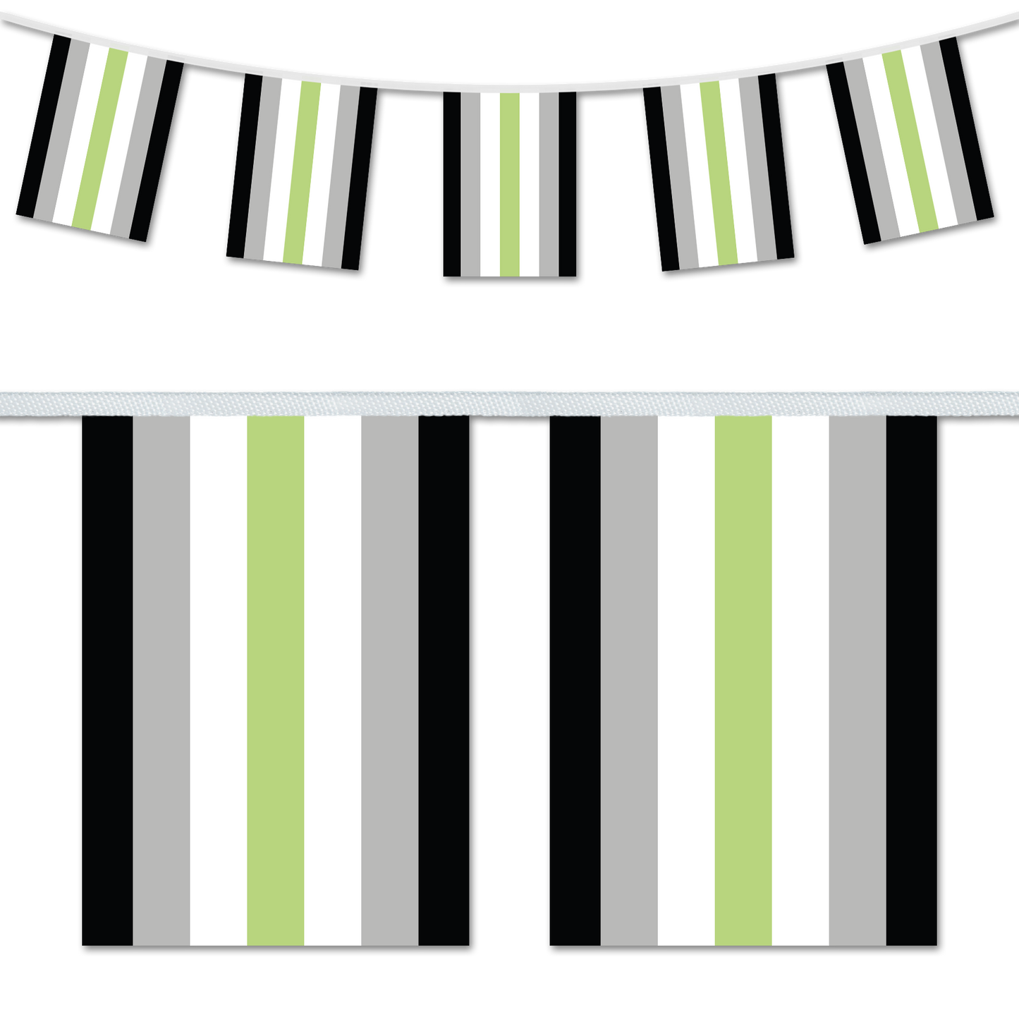 Agender Pride Bunting Decoration