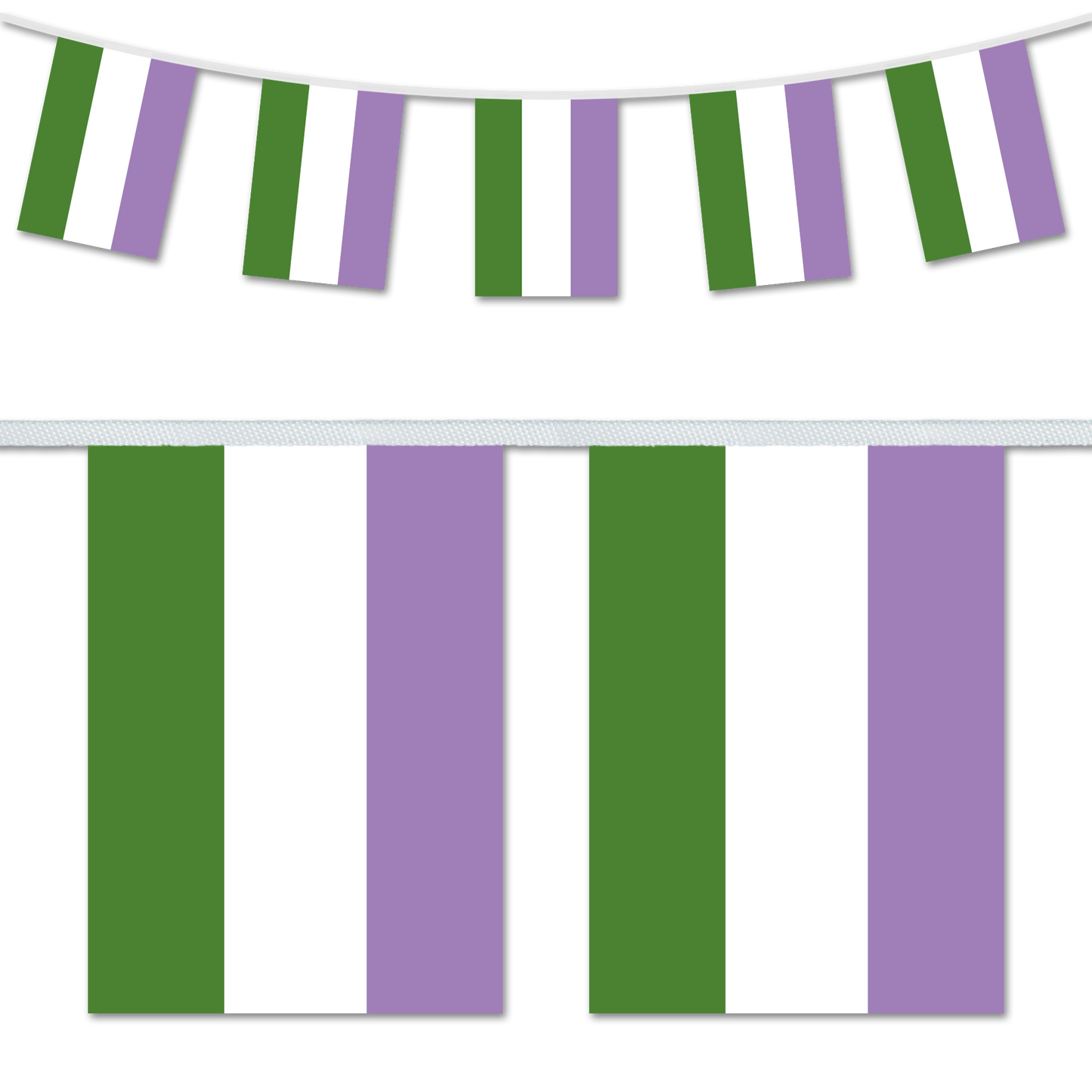 Genderqueer Pride A5 Bunting
