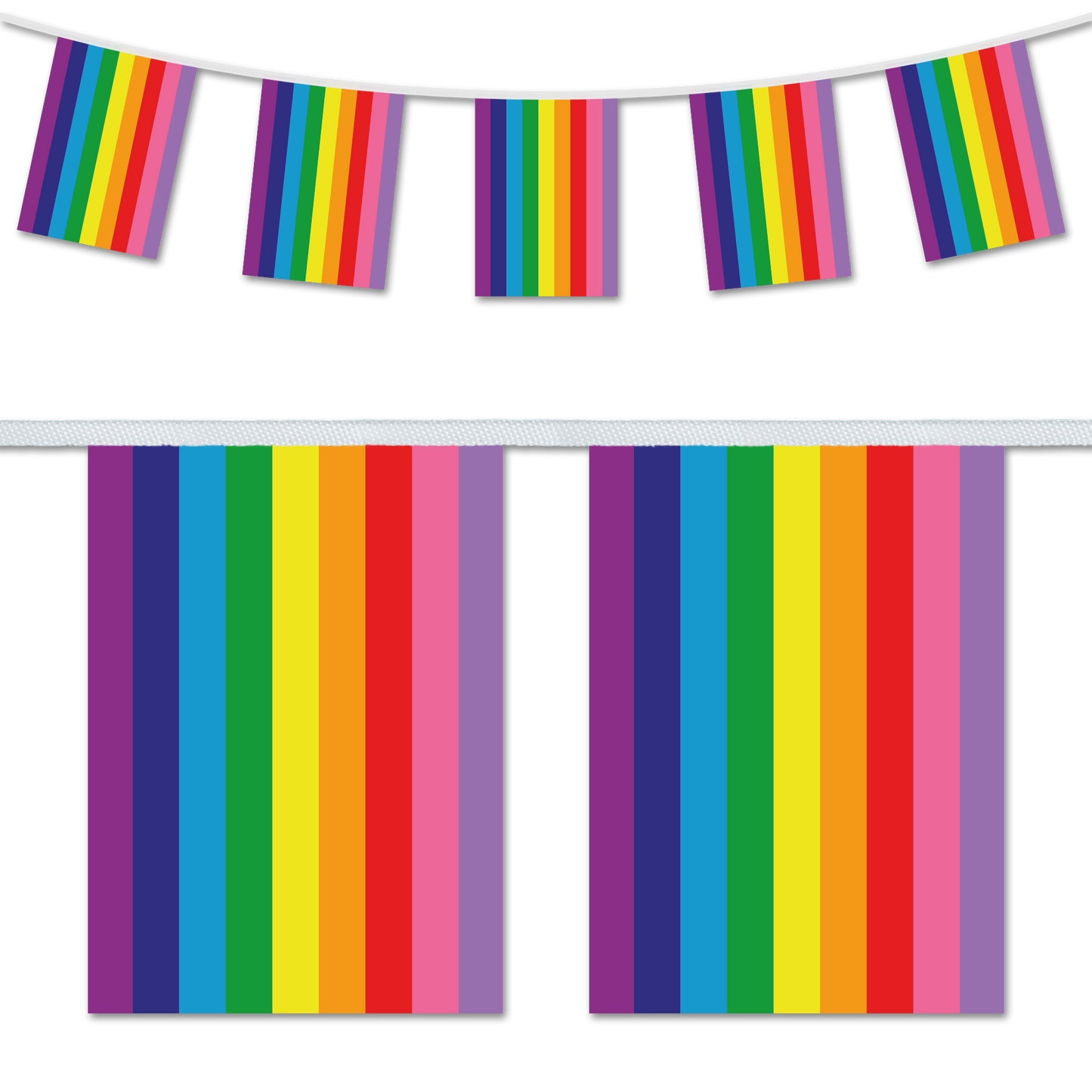 Gilbert Baker Pride A5 Bunting