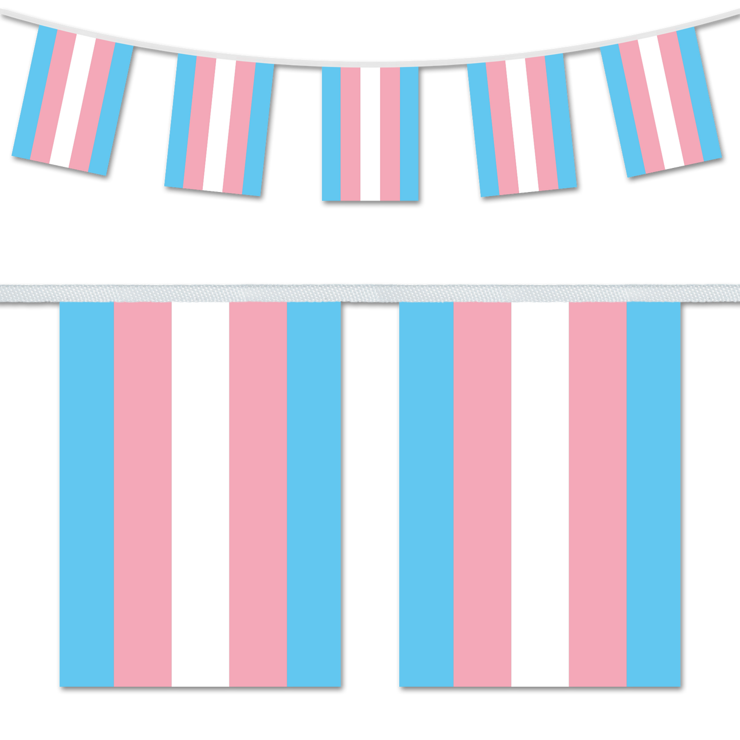 Transgender Pride A5 Bunting