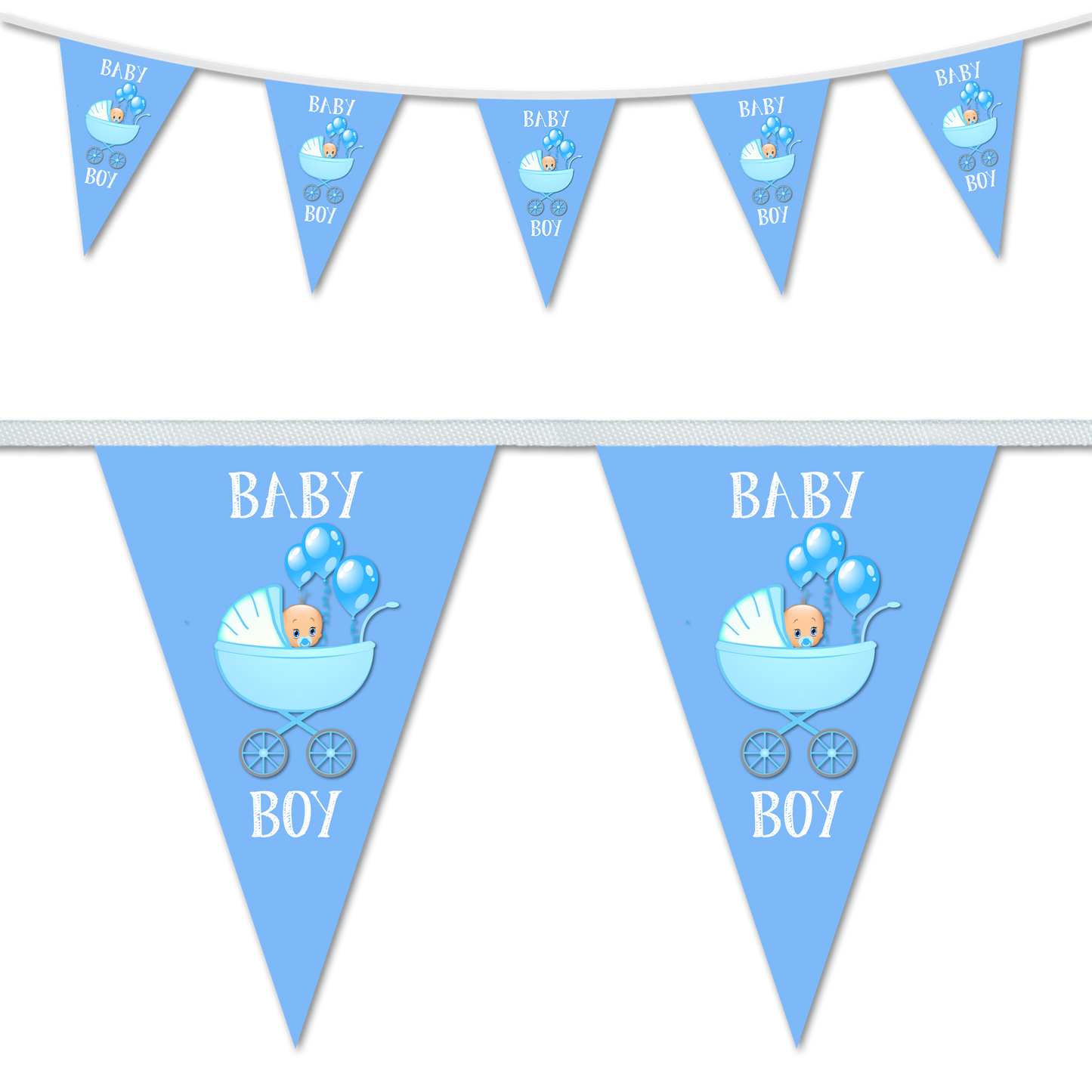 Baby Shower Boy Pram Design