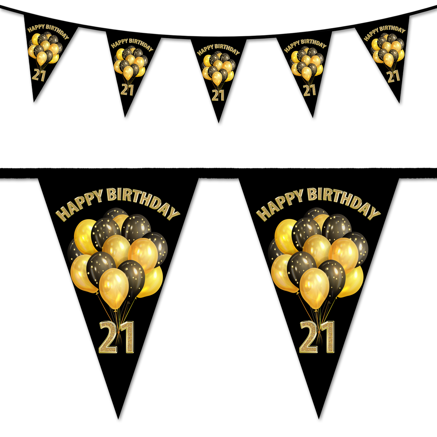 Birthday Party Bunting, Party Decorations