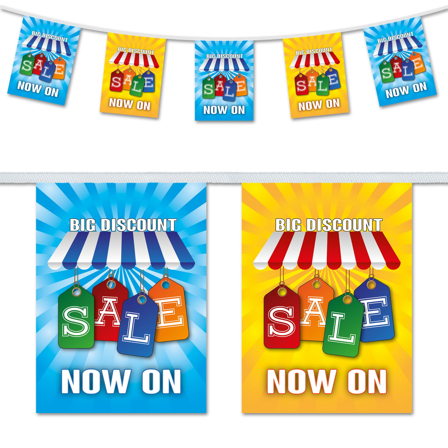 Big Discount Sales A5 Bunting