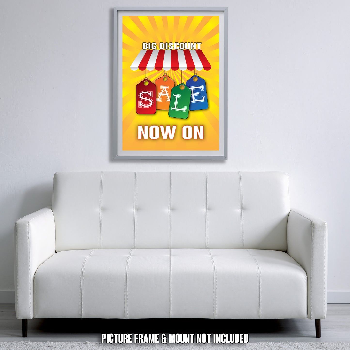 Big Discount Point of Sale Posters