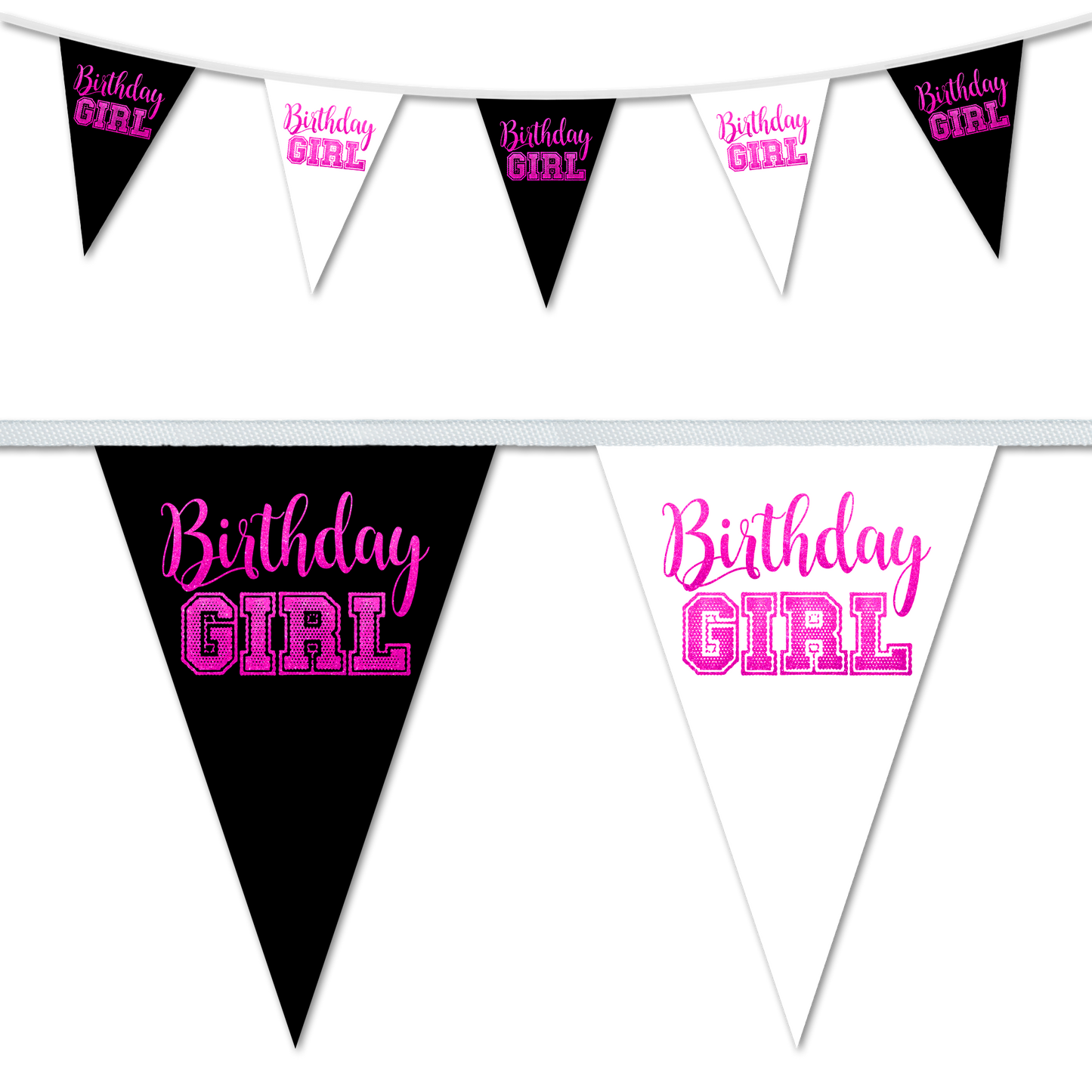Birthday Party Bunting, Party Decorations
