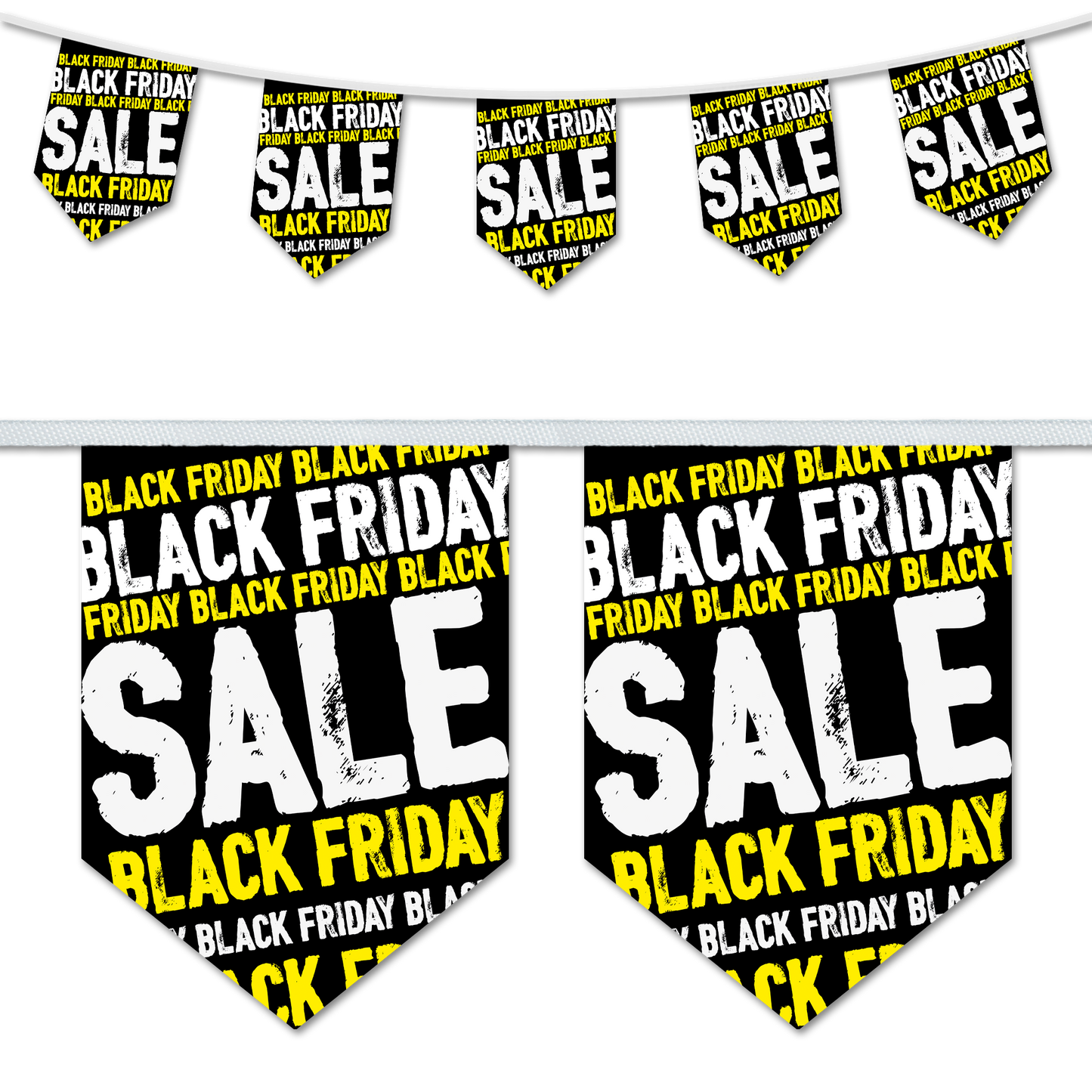 Black Friday Sale A5 Chevrons - Text Design