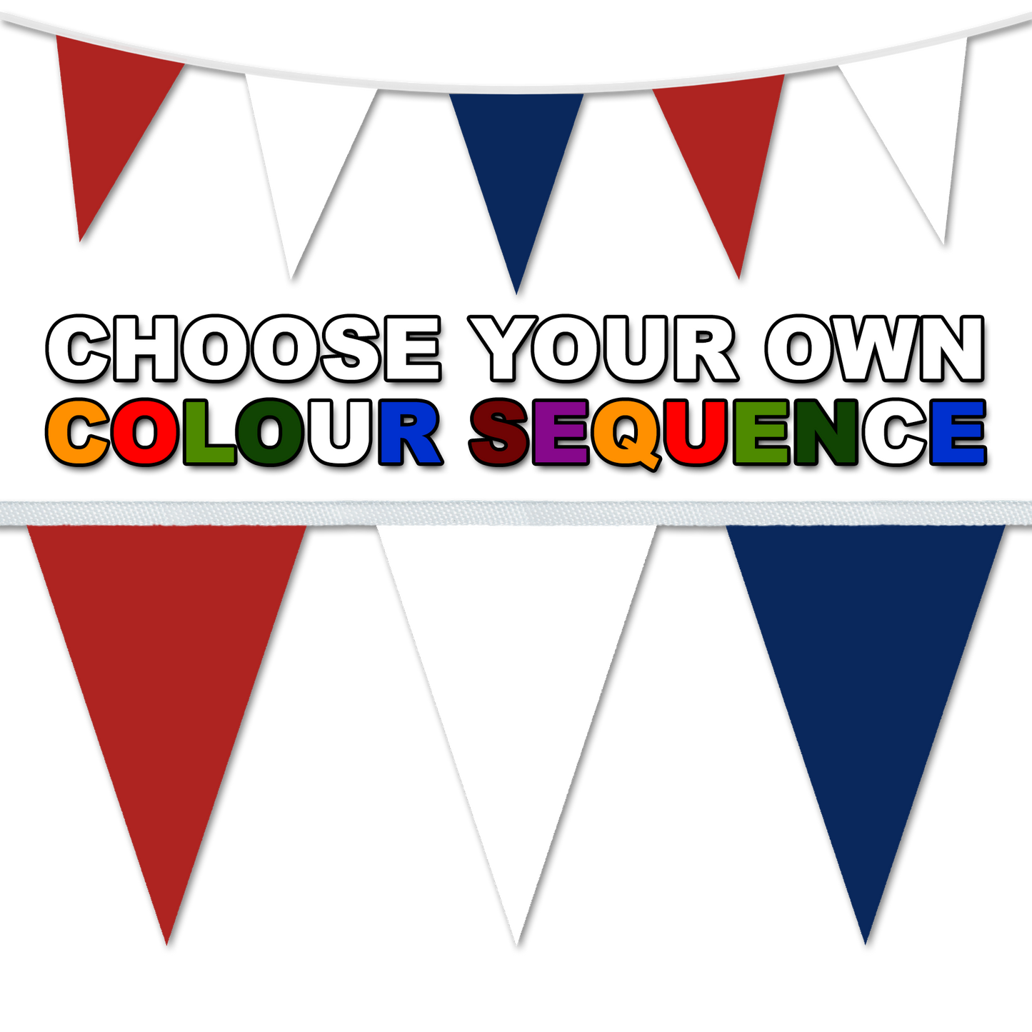 Choose Your Own Colours - PVC Bunting