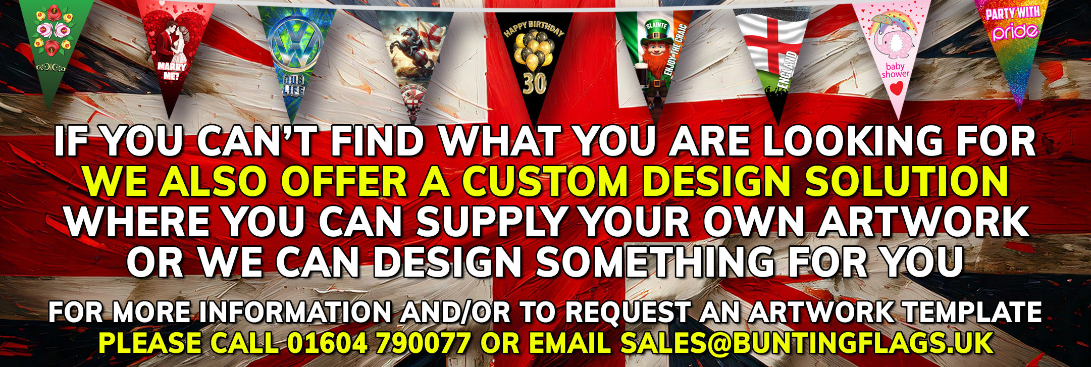 Custom Printed Bunting