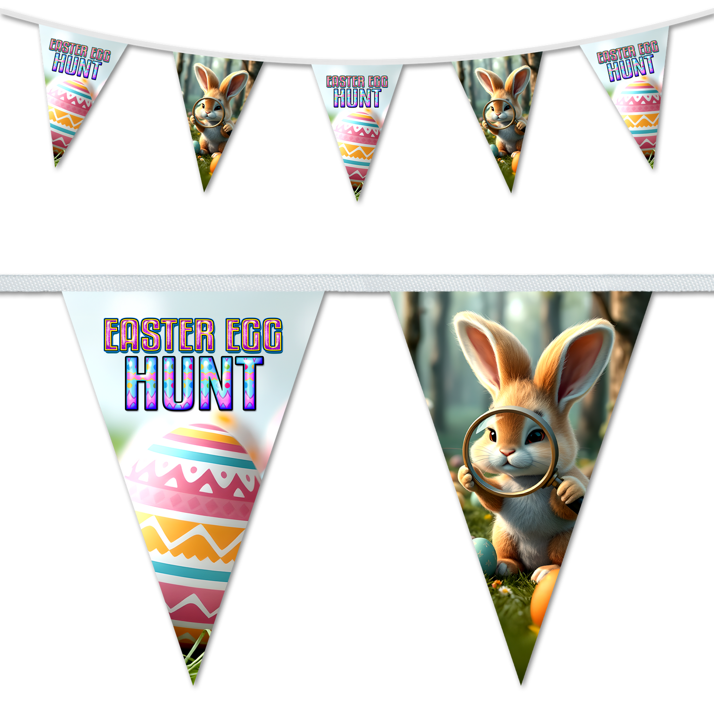 Easter Egg Hunt Event Bunting