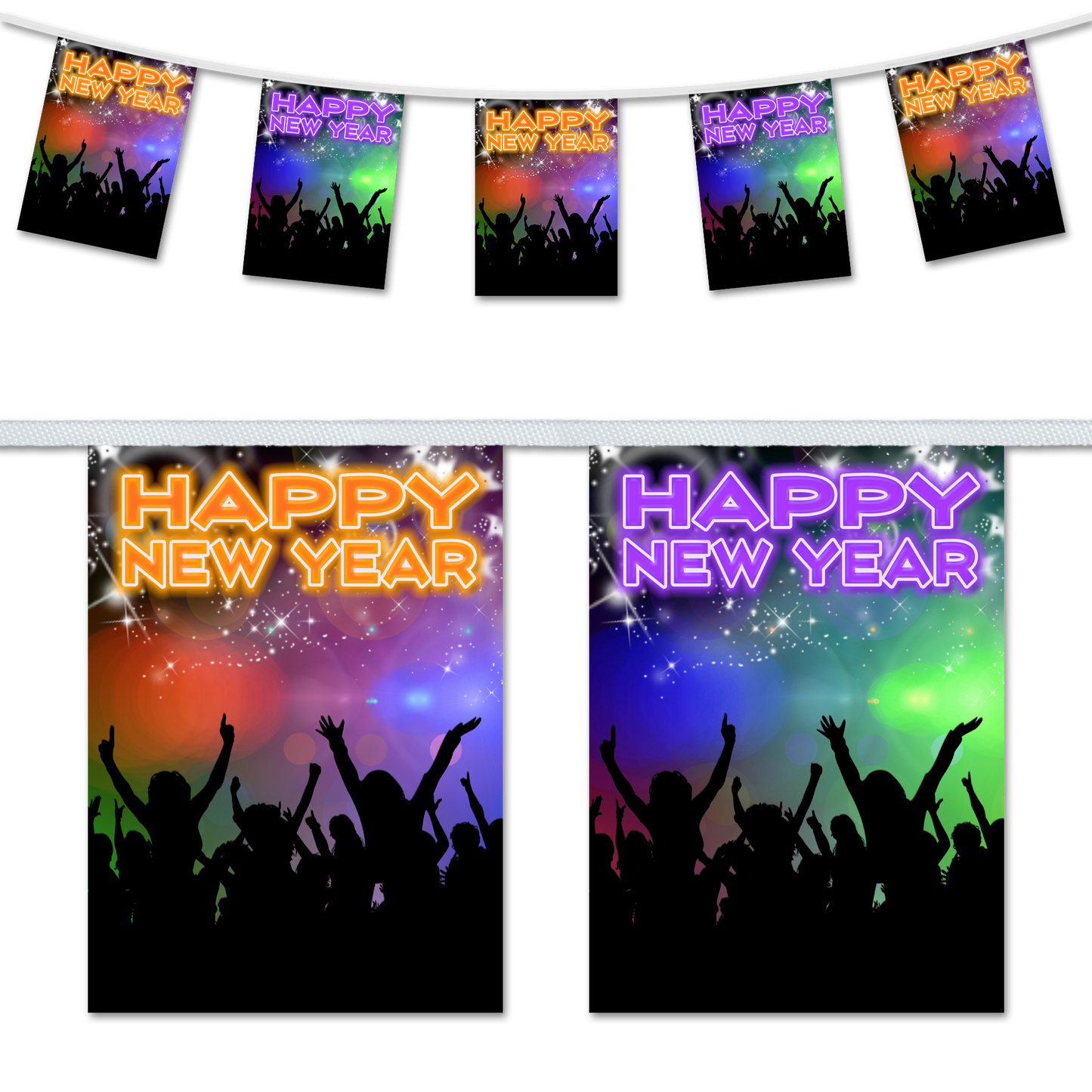 Happy New Year Party Bunting