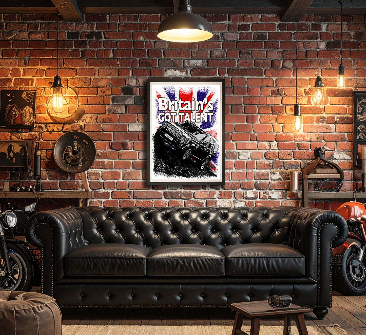 Landrover Discovery Series 1 A3 Art Poster