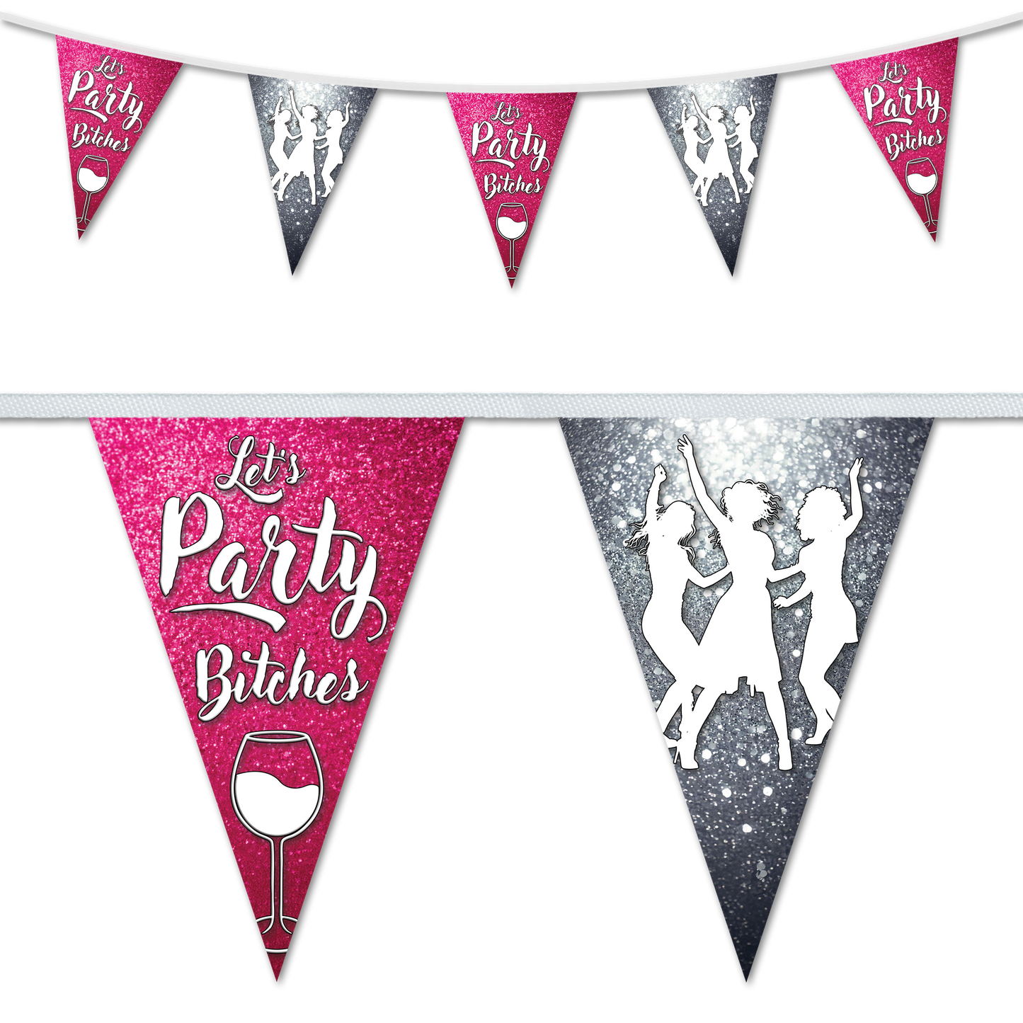 Birthday Party Bunting, Party Decorations