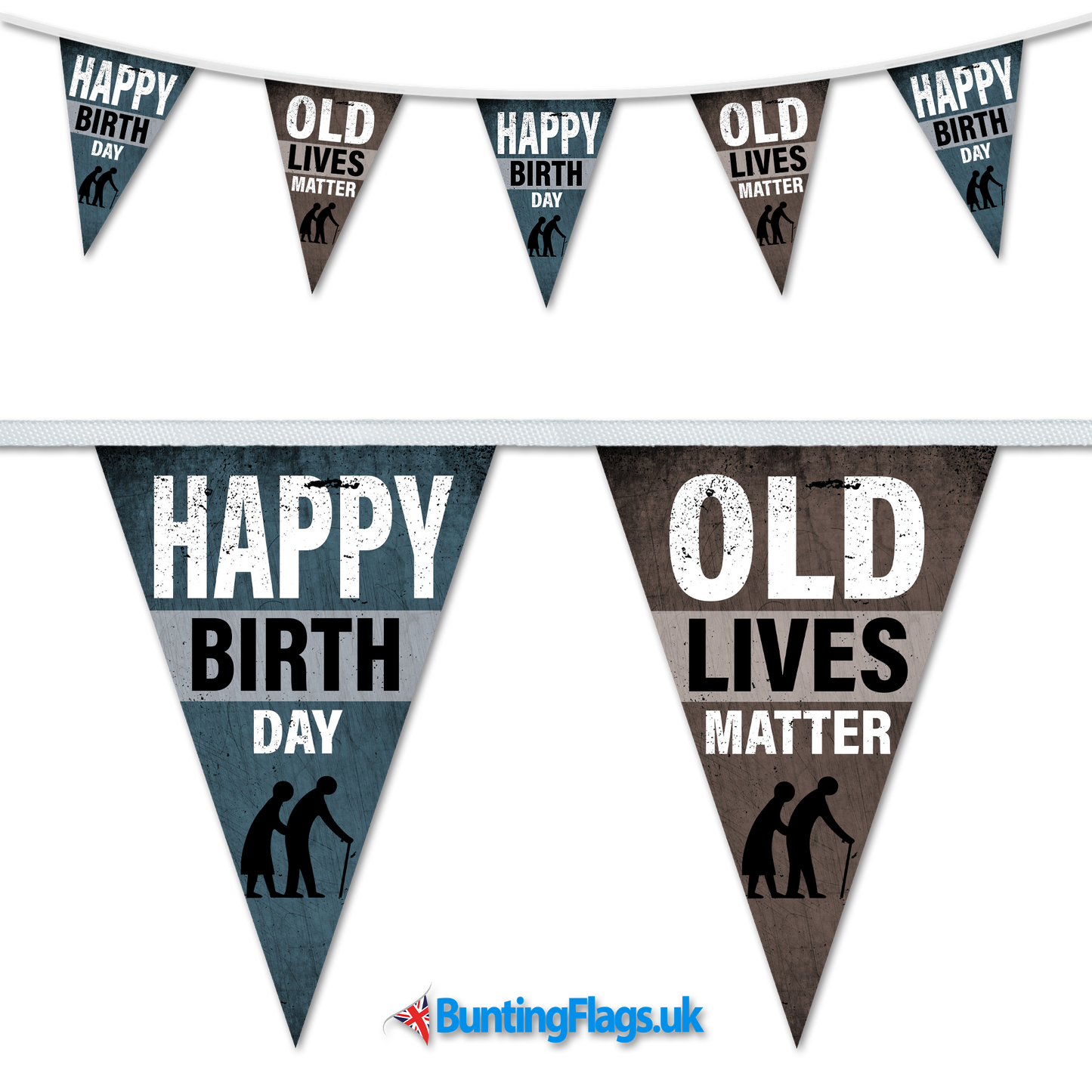 Funny Birthday Party Bunting, Party Decorations