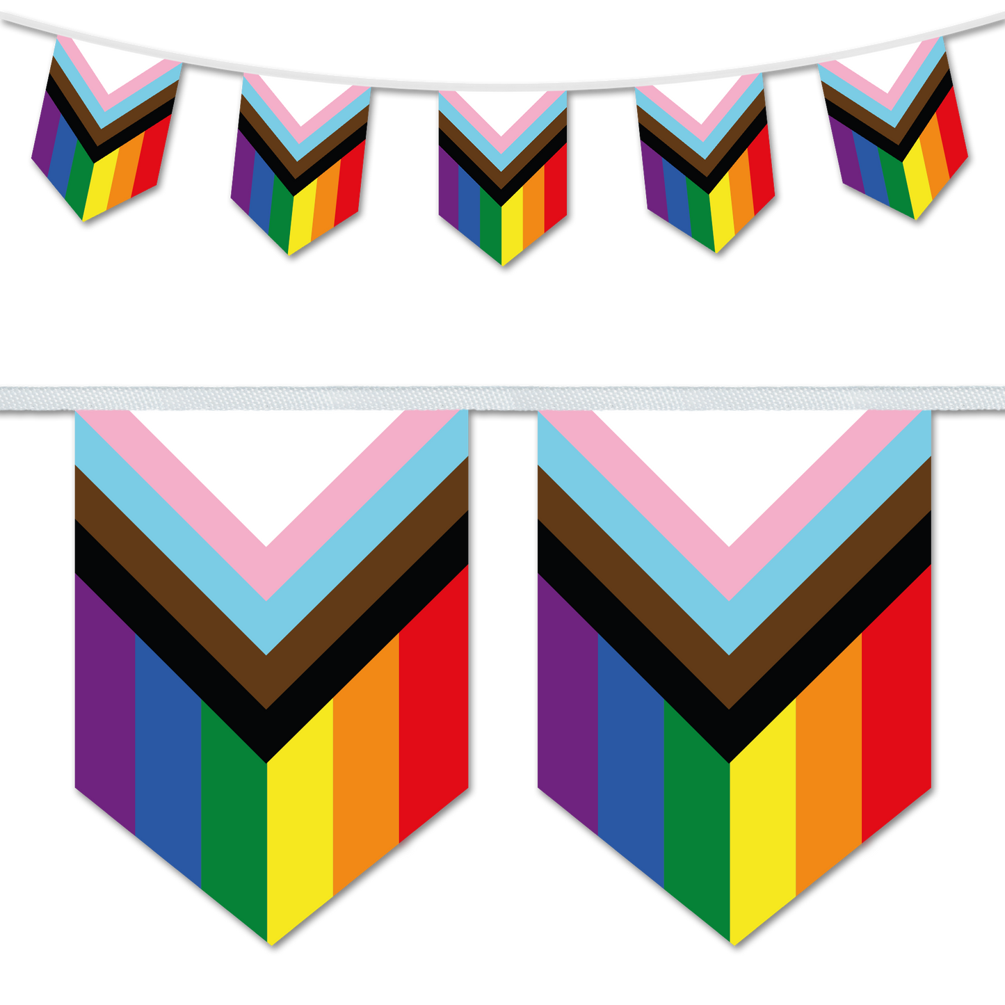 Progress Pride Bunting Decoration