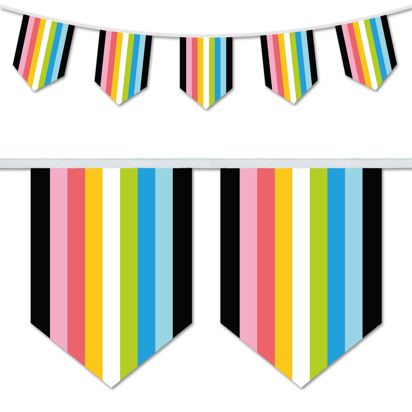 Queer Pride A5 Chevron Bunting
