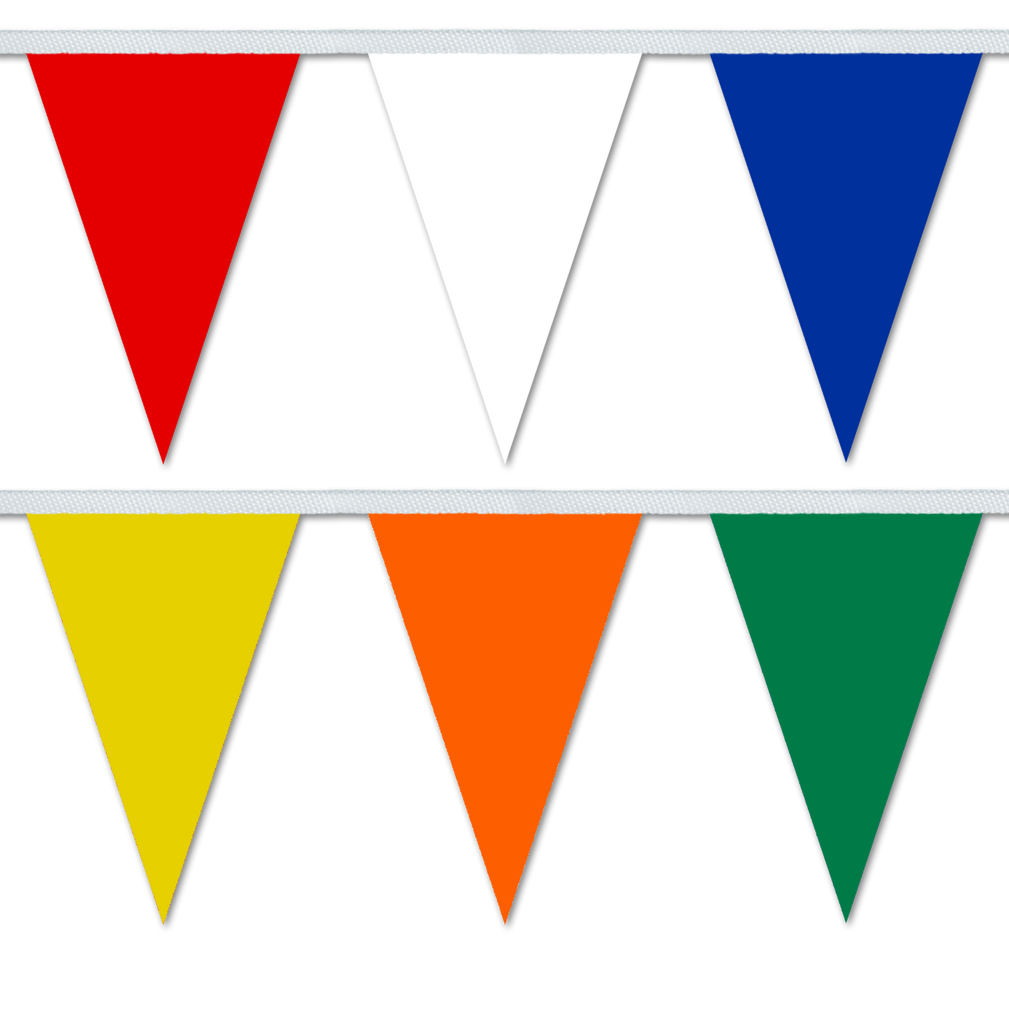 Multicoloured bunting