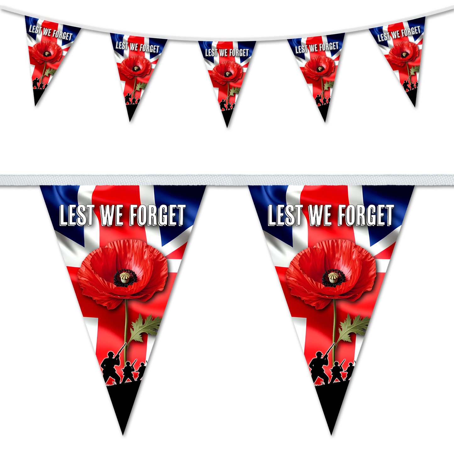 Remembrance Sunday Patriotic Bunting