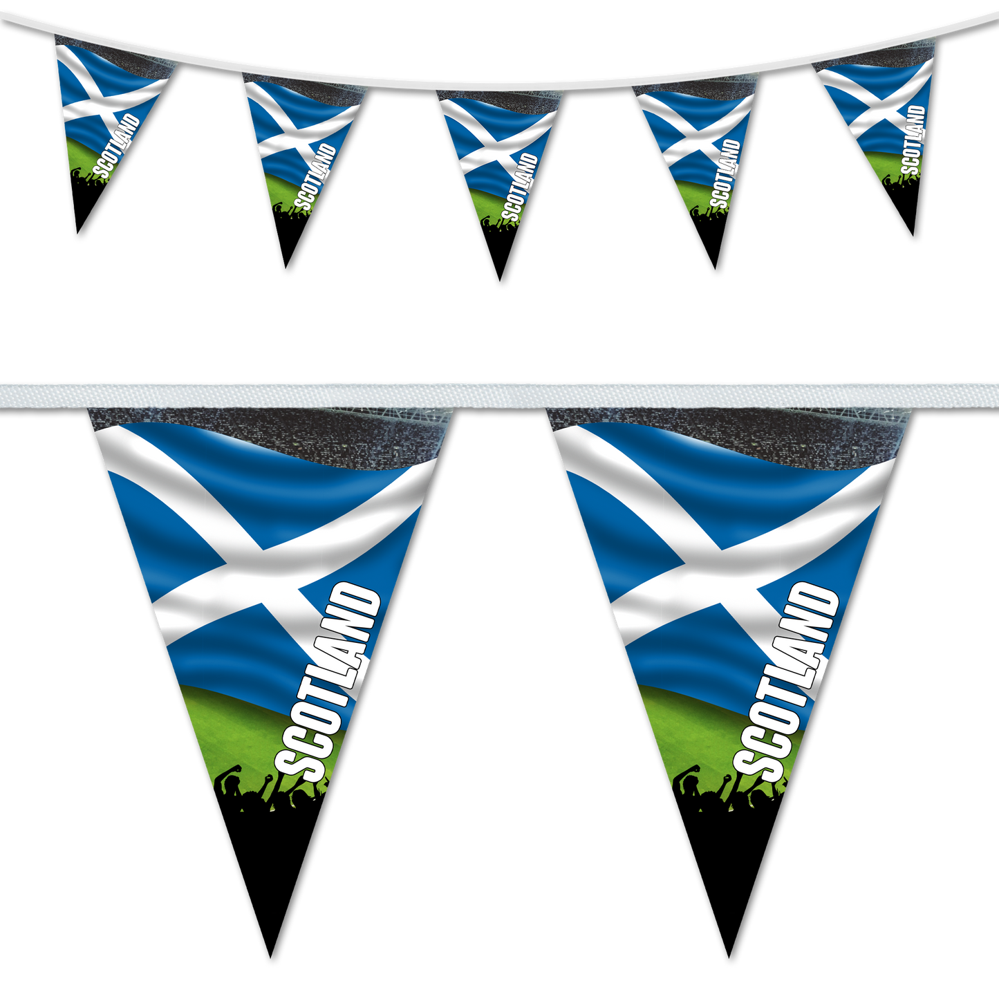 Scotland Flag Football Triangular Bunting