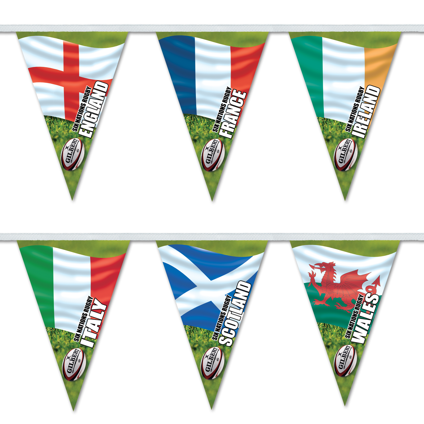 Six Nations Rugby All Teams Triangles