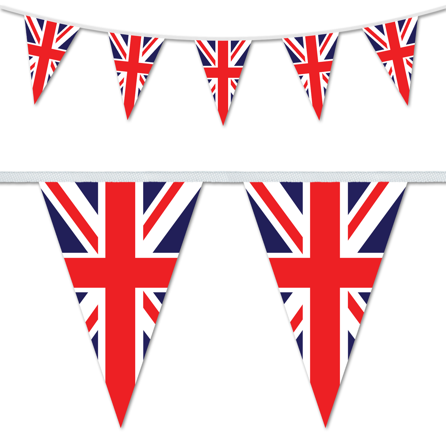 Union Jack 200x300mm Triangular Bunting