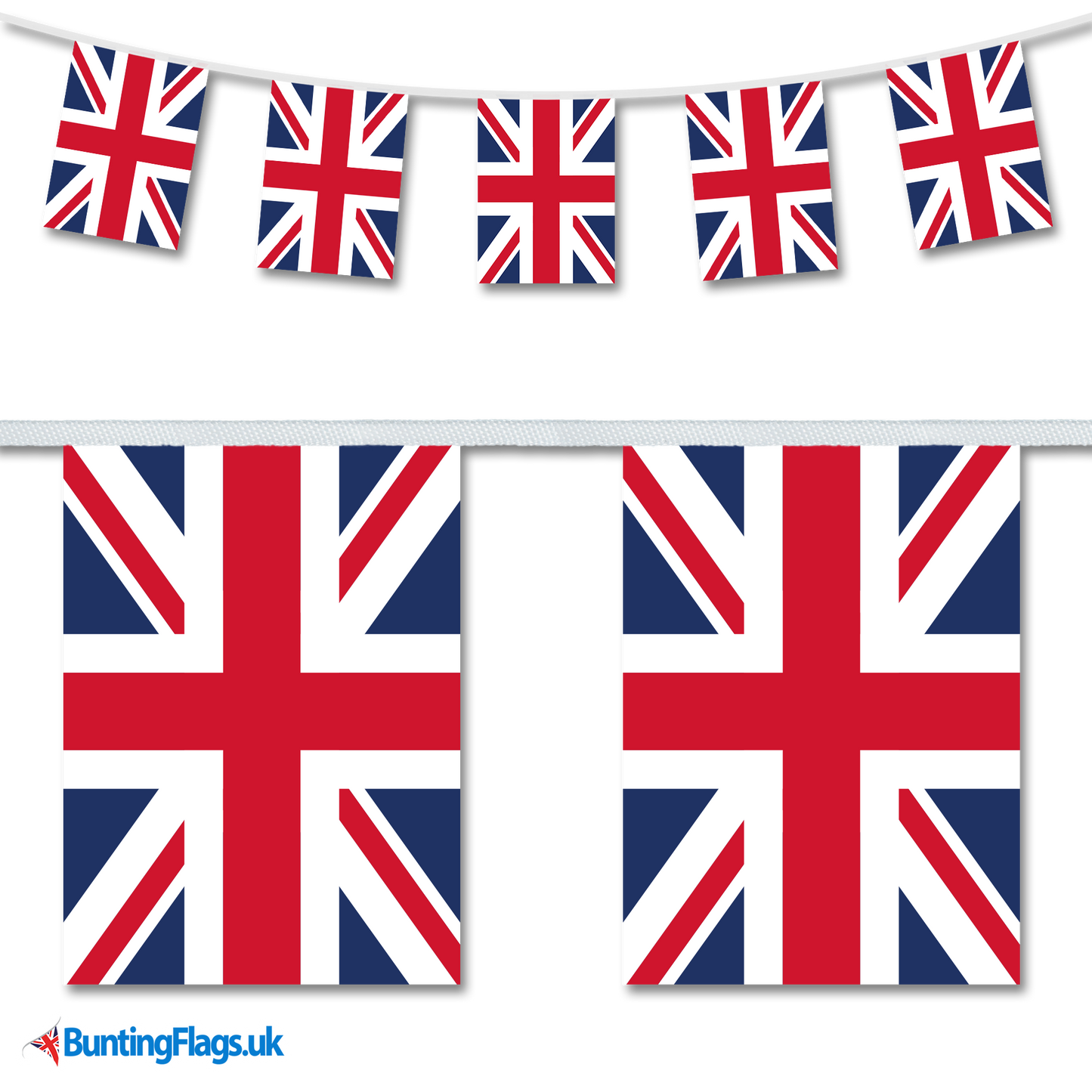 Union Jack A5 Bunting