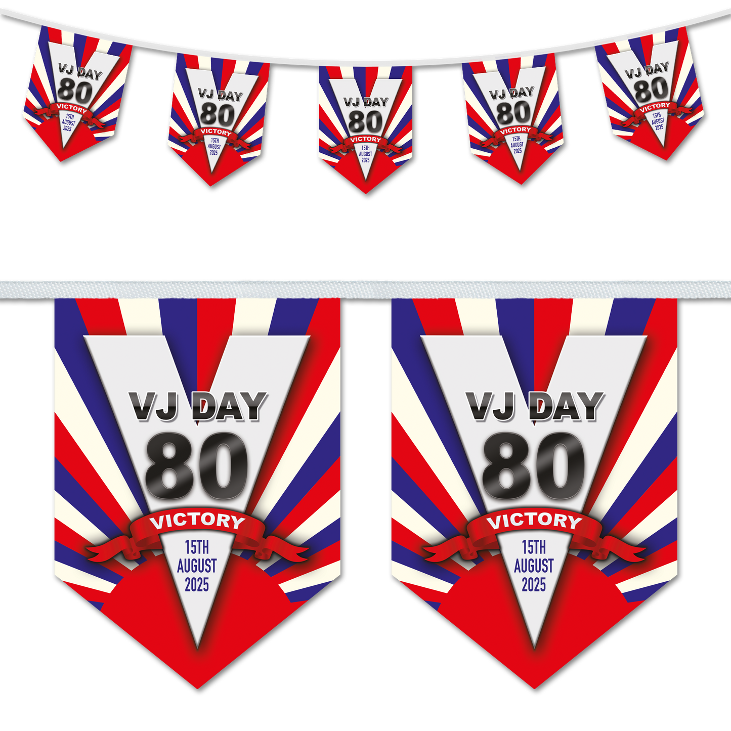 VJ Day Decorative celebration bunting