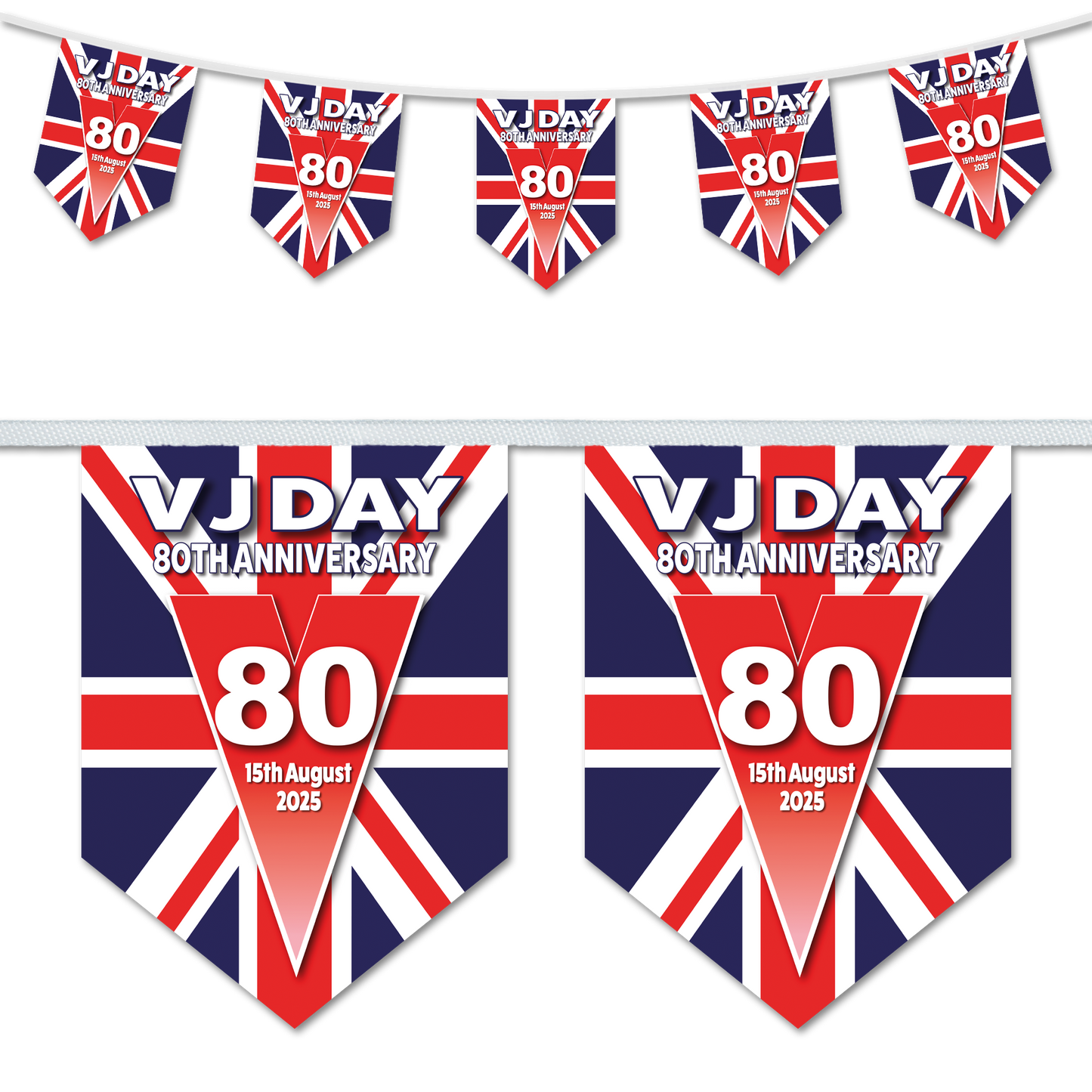 VJ Day Decorative celebration bunting