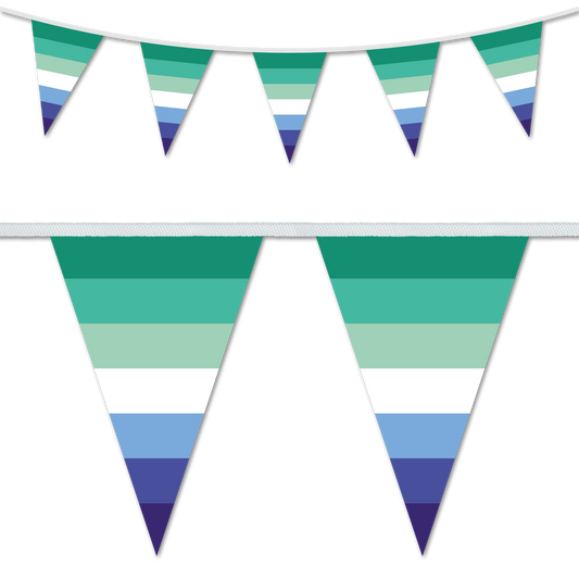 Trans Inclusive Gay Mens Pride Bunting Decoration