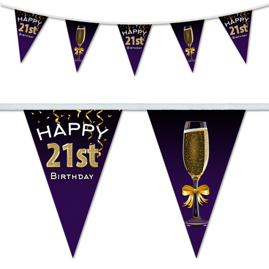 Birthday Party Bunting, Party Decorations