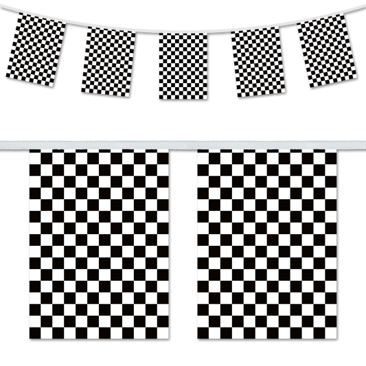 Chequered Flag A5 Bunting