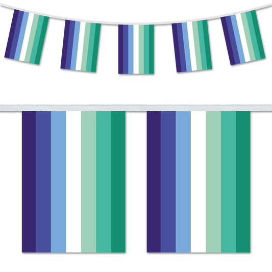Trans Inclusive Gay Mens Pride Bunting Decoration