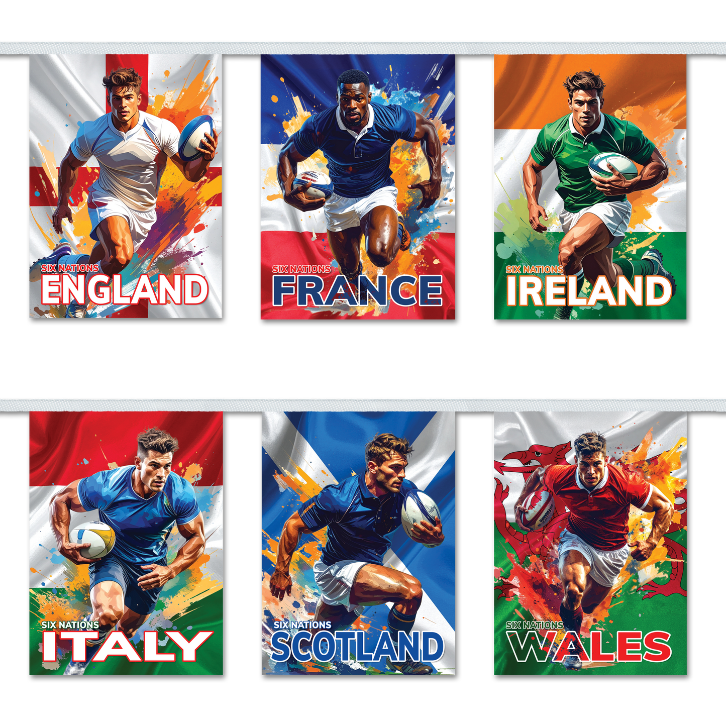Six Nations Rugby All Teams
