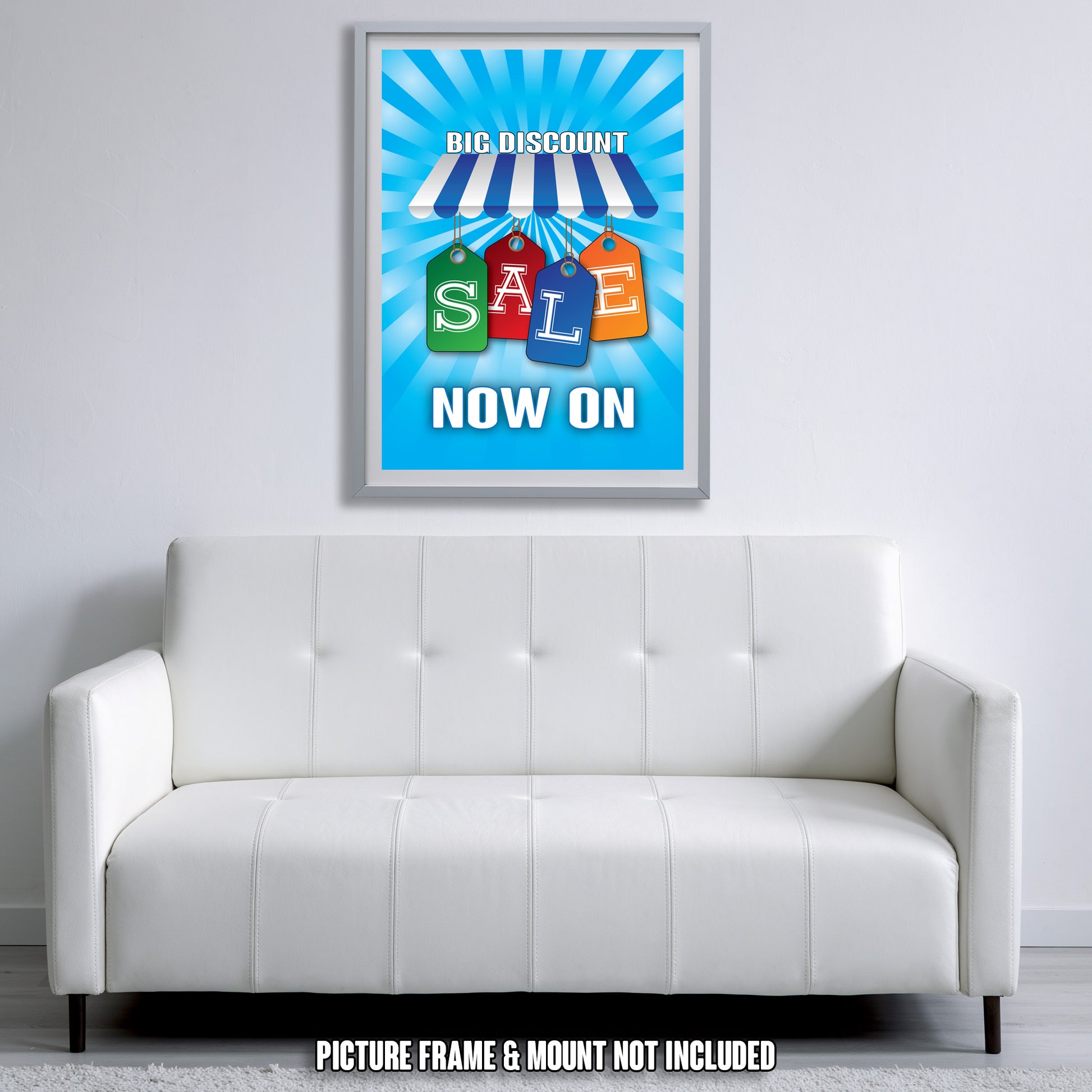 Big Discount Point of Sale Posters