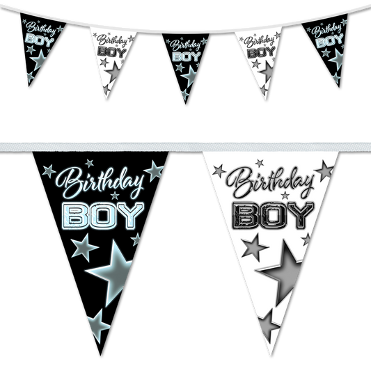 Birthday Boy Triangular Bunting