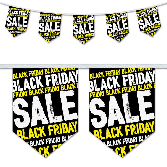 Black Friday Sale A5 Chevrons - Text Design