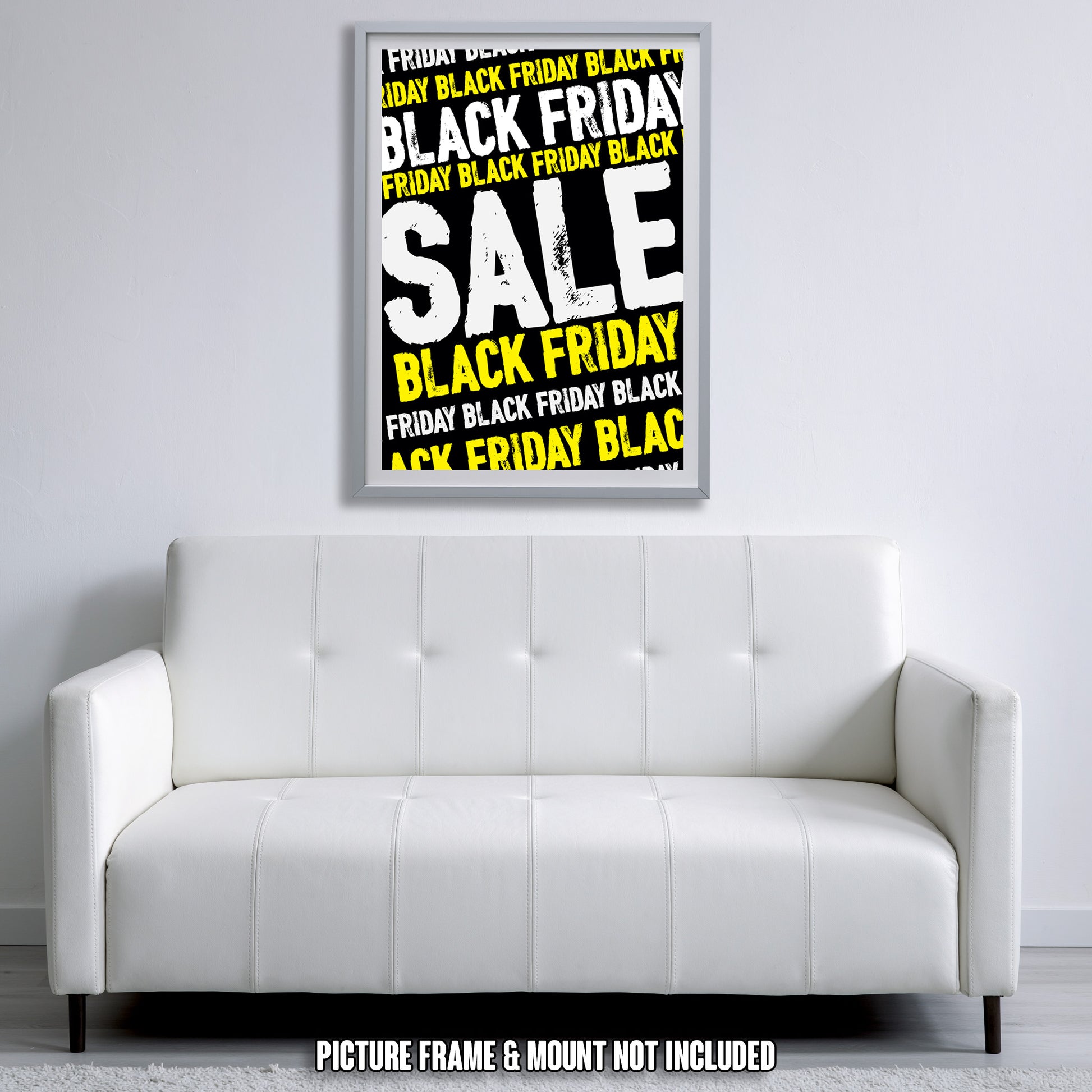 Black Friday Sales Poster, Point of Sale Posters, Promotional Signs