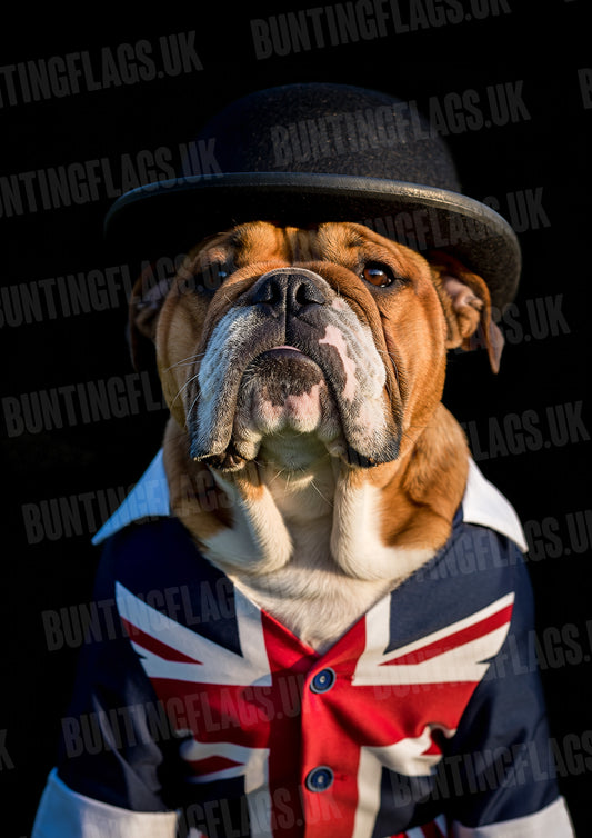 British Bulldog A3 Poster