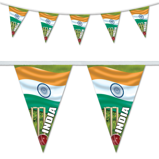 Cricket - India Flag Design