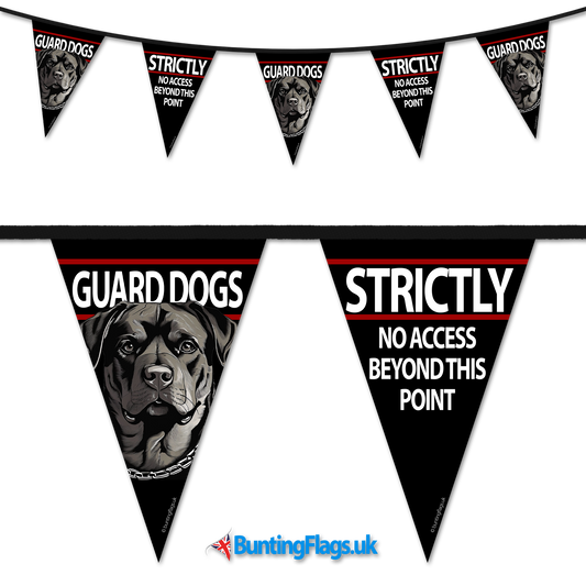 Barrier Bunting - Guard Dogs