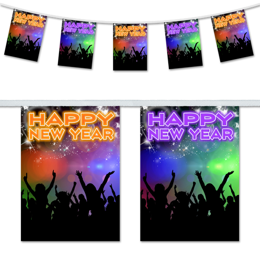 Happy New Year Party Bunting