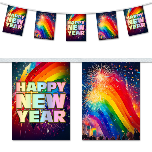 Happy New Year Pride Bunting