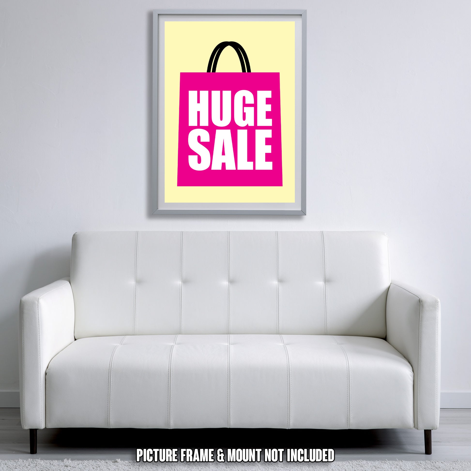 Huge Sale, Point of Sale Posters, Promotional Signs
